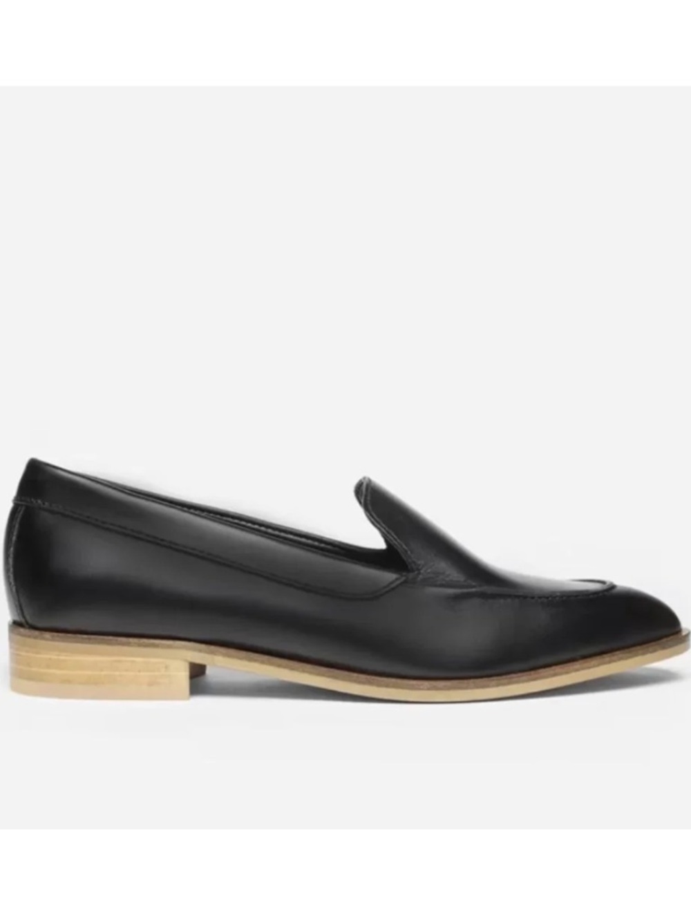 Everlane Modern Loafers Black Leather - Picture 3 of 6